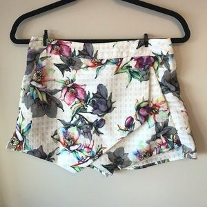 Floral Skort